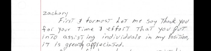 From Donald Towne. Thank you for the kind words Donald!